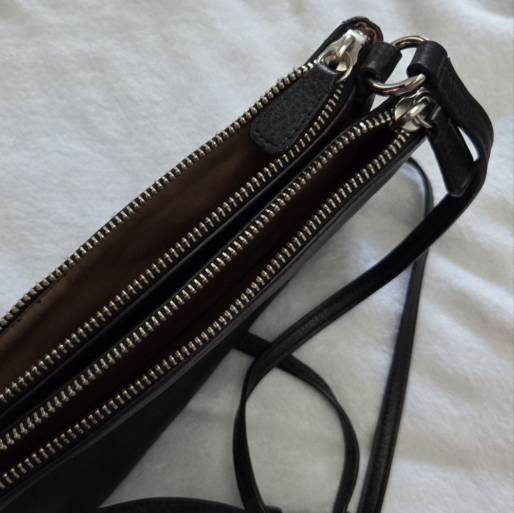 Coach Black Pebble Crossbody - Picture 5 of 8